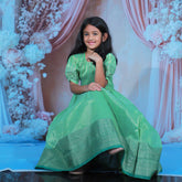 Green Festive Lehenga