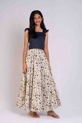 Cute Cotton Ruffle Sleeves Lehenga
