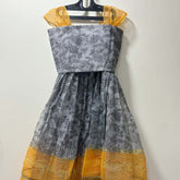 Kota Grey lehenga and Crop top