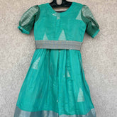 Kota green lehenga and crop top