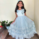Crystal net embroidery dress head band