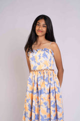 Georgette Frills Frock