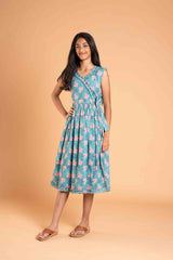 Frills and Bow Pattern Frock