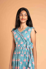 Frills and Bow Pattern Frock