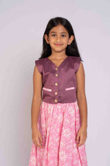 Cotton Lehenga and crop Top