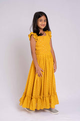 Georgette Foil Print Lehanga and Crop Top