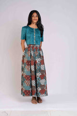 Cotton Lehenga And Crop Top