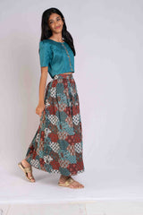 Cotton Lehenga And Crop Top
