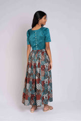 Cotton Lehenga And Crop Top