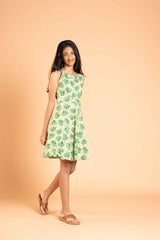 Halter Neck Cotton Frock