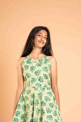 Halter Neck Cotton Frock