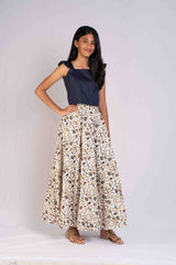 Cute Cotton Ruffle Sleeves Lehenga