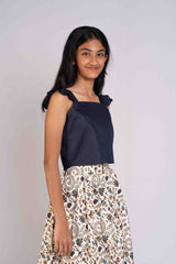 Cute Cotton Ruffle Sleeves Lehenga