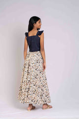 Cute Cotton Ruffle Sleeves Lehenga