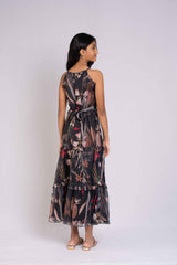 Black crepe frock