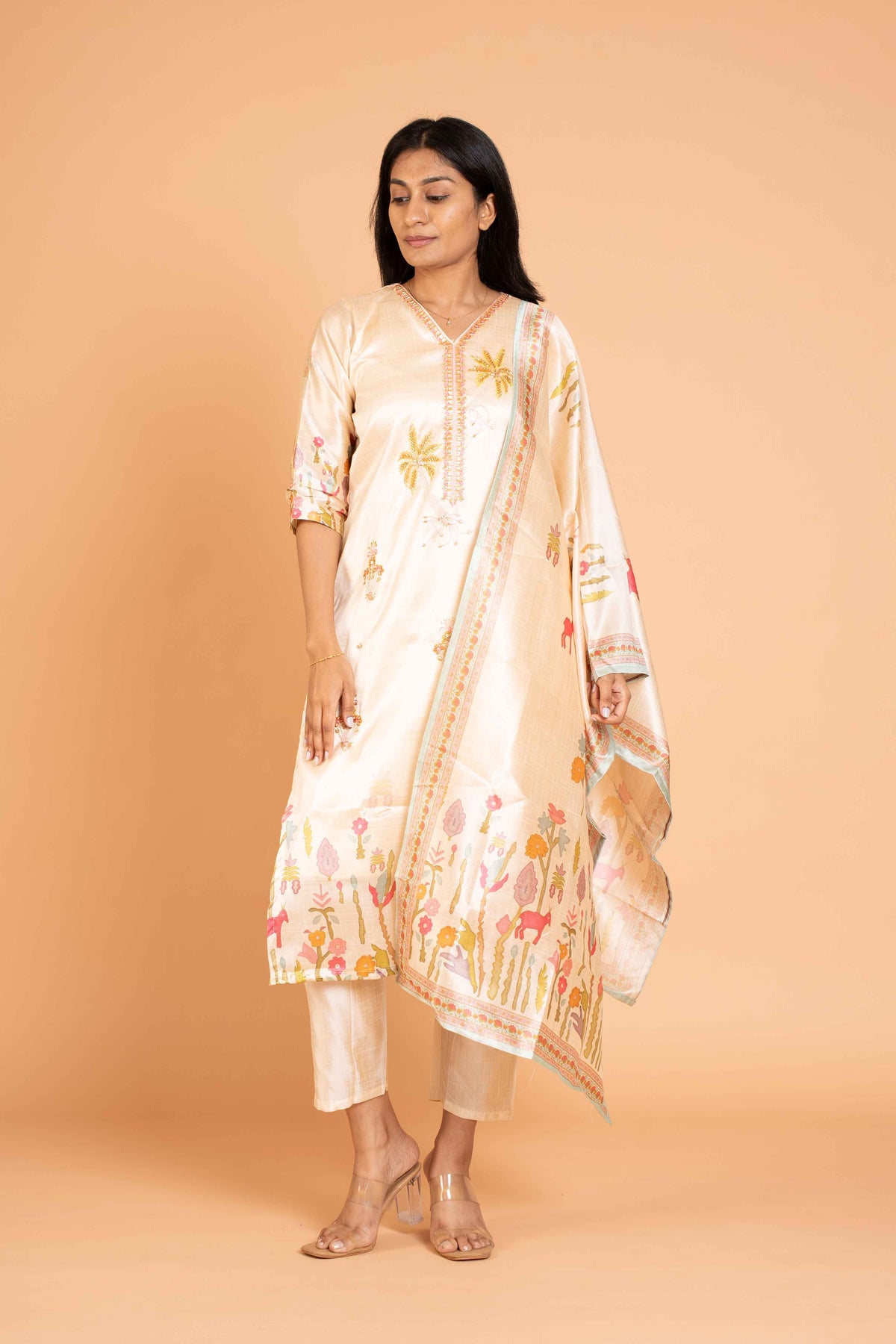 3 Piece Kurti Set