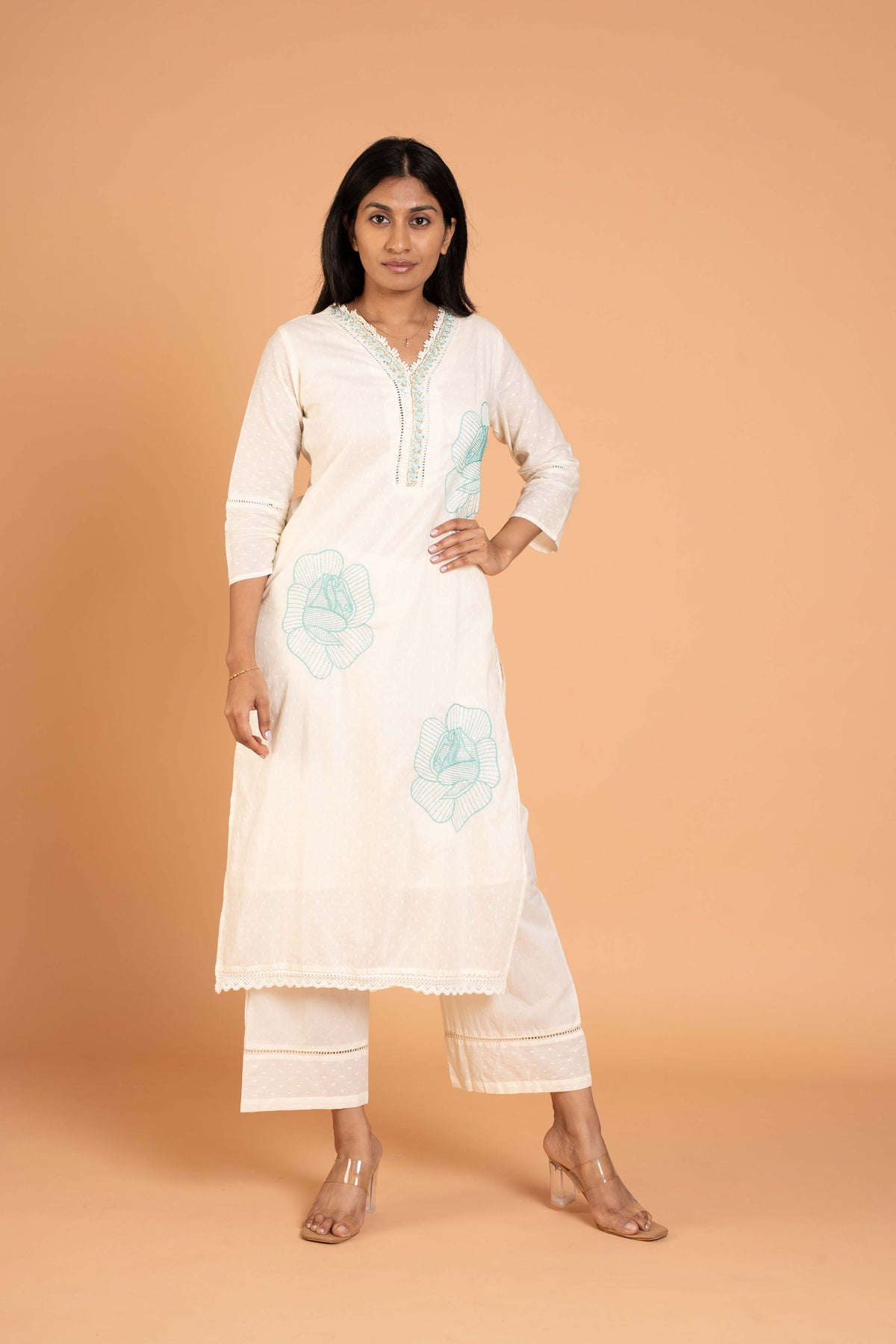 3 Piece Kurti Set
