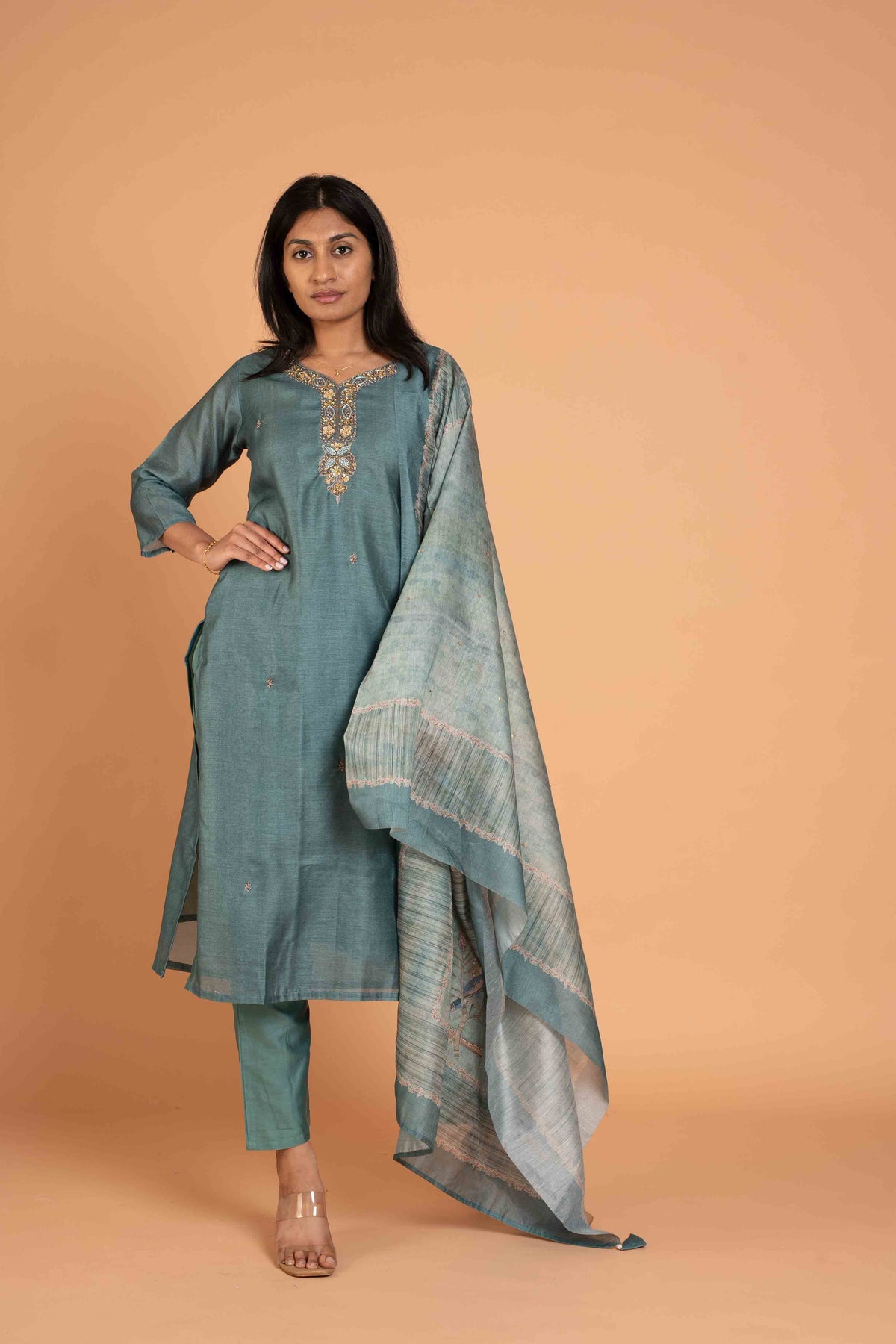 3 Piece Kurti Set