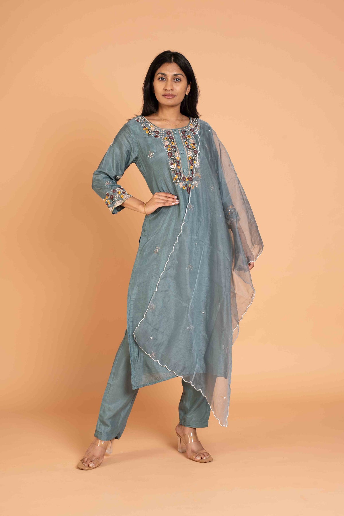 3 Piece Kurti Set