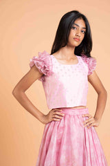 Pink silk premium Lehenga